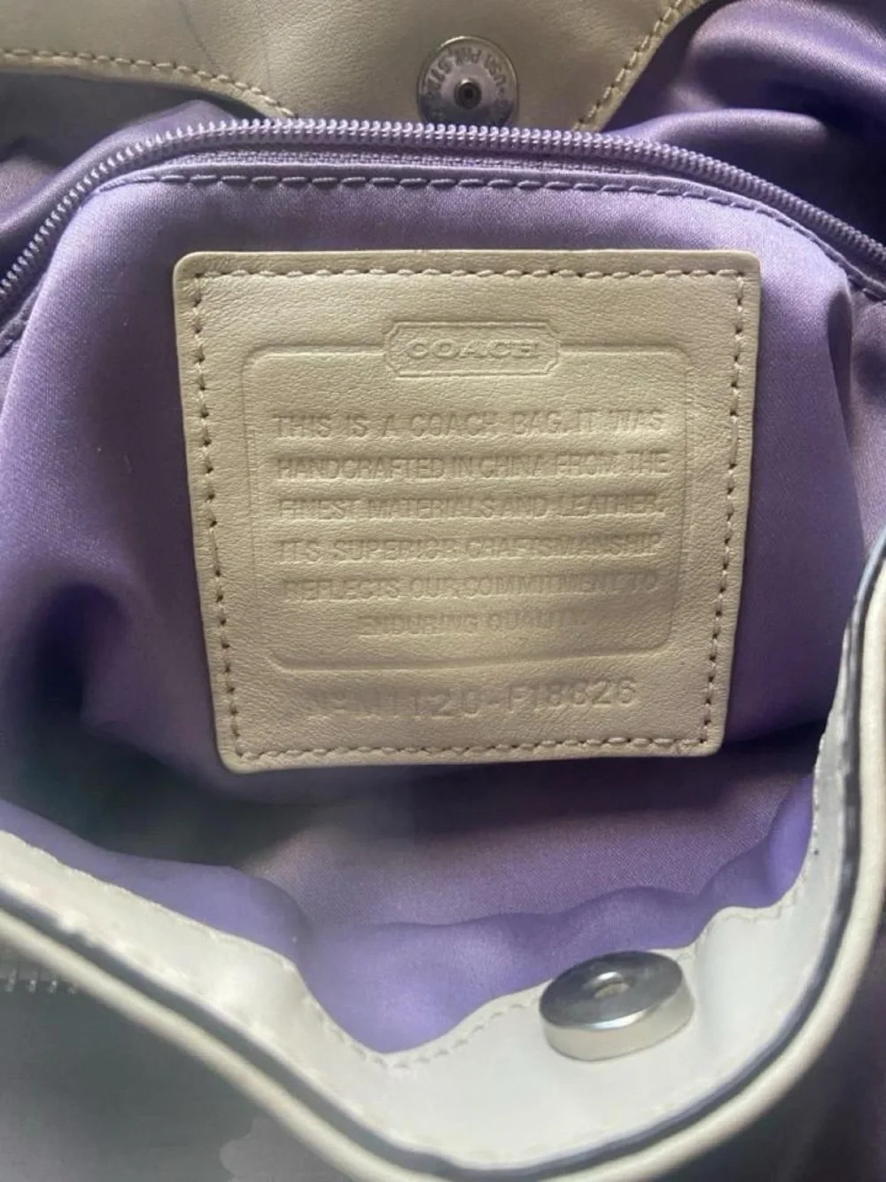 Authentic Coach Signature C Monogram Tote / Shoulder Bag (Style M1120-F18626)